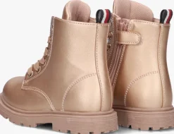 roze tommy hilfiger veterboots 33562