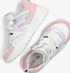 roze ton & ton lage sneakers signy