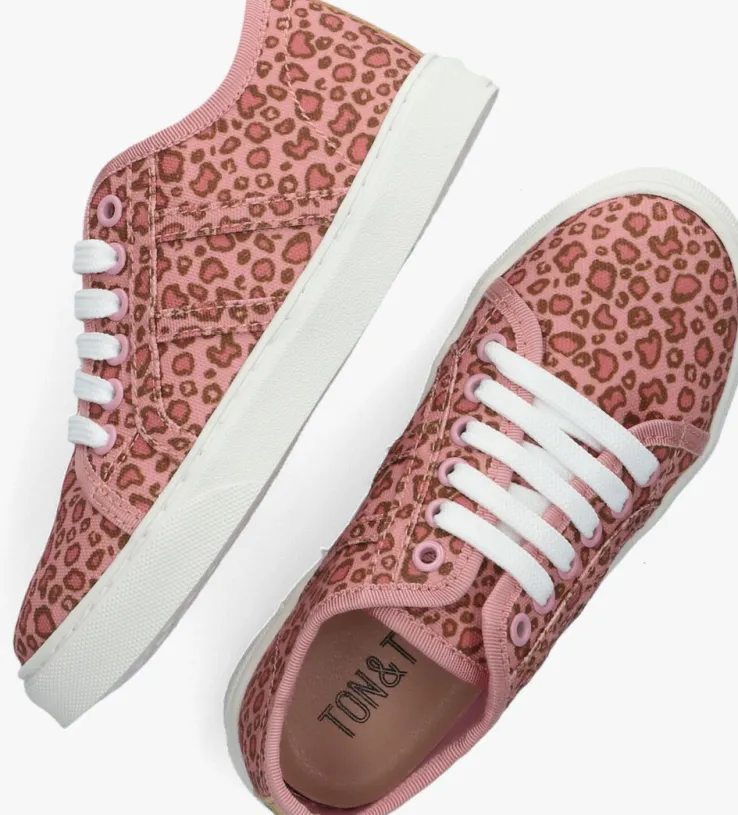 roze ton & ton lage sneakers kareena