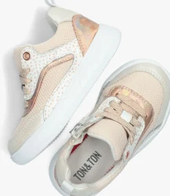 roze ton & ton lage sneakers stine