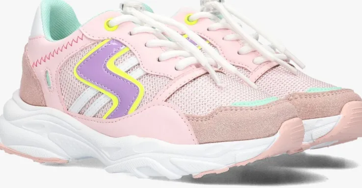 roze ton & ton lage sneakers sanna