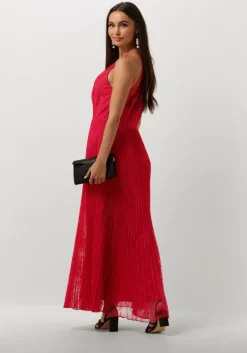 roze twinset milano maxi jurk 241tp2351