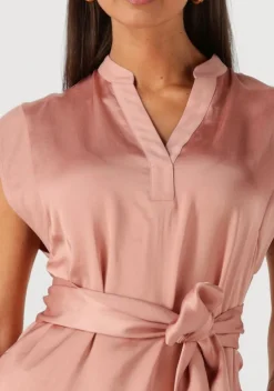 roze twinset milano midi jurk 251tt2274