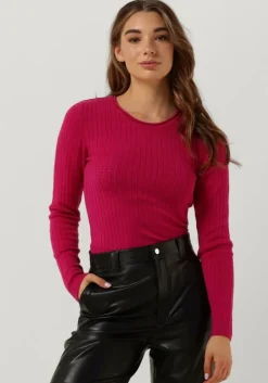 roze vanilia trui petit ajour