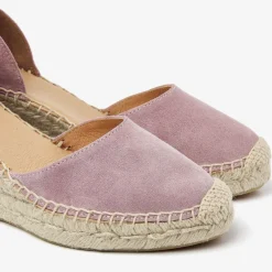 roze via vai espadrilles flora braid