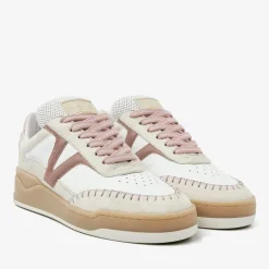 roze via vai lage sneakers sam olivia