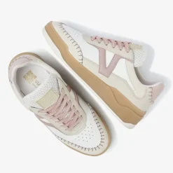 roze via vai lage sneakers sam olivia