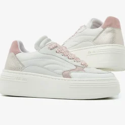 roze via vai lage sneakers isa josie