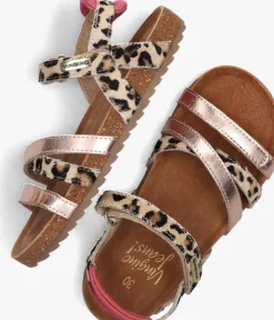 roze vingino platte sandalen vienna