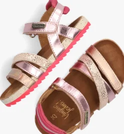 roze vingino platte sandalen vienna