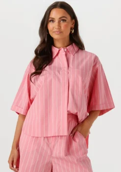roze withblack blouses wblgunilla stripe shirt
