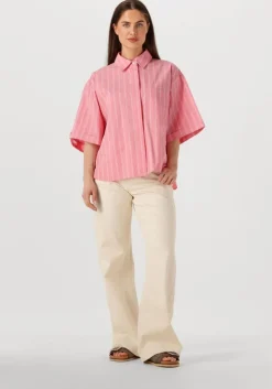 roze withblack blouses wblgunilla stripe shirt