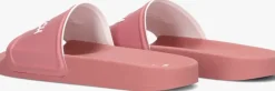 roze woolrich badslippers slide sandal dames