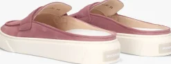 roze woolrich instappers sabot loafer