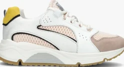 roze wysh lage sneakers wyke