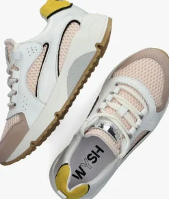 roze wysh lage sneakers wyke