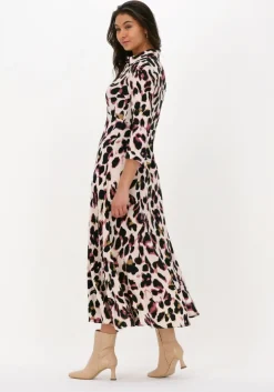 roze y.a.s. maxi jurk yassavanna long shirt dress