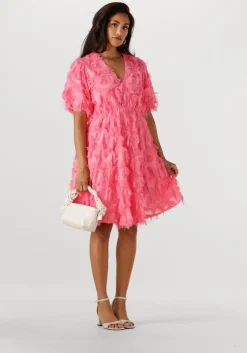 roze y.a.s. mini jurk yaspazylla 2/4 dress