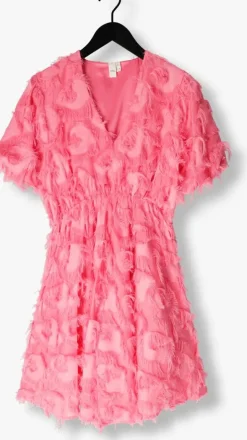 roze y.a.s. mini jurk yaspazylla 2/4 dress