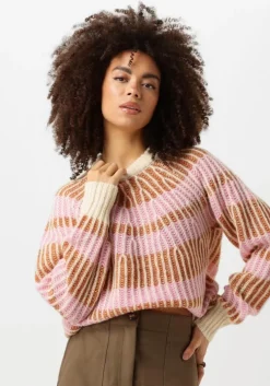 roze y.a.s. trui yaschrisna ls knit pullover