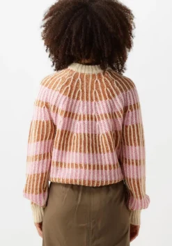 roze y.a.s. trui yaschrisna ls knit pullover