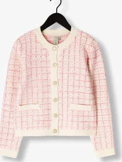 roze y.a.s. vest yaslivia ls short knit cardigan