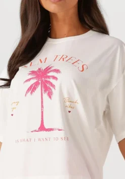 roze ydence t-shirt t-shirt palm trees