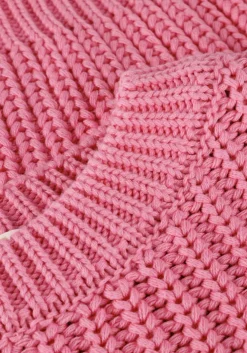 roze yuki kidswear trui chunky knitted sweater