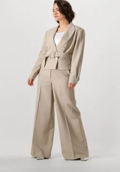 taupe aaiko blazer mae r pes 345