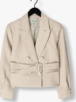 taupe aaiko blazer mae r pes 345