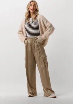 taupe aaiko cargobroeken lotta pes 526