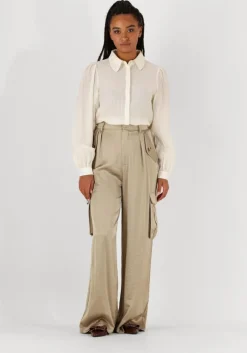 taupe aaiko cargobroeken lotta pes 526