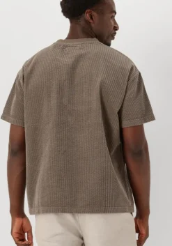 taupe anerkjendt t-shirt akvillads corduroy s/s tee
