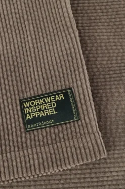 taupe anerkjendt t-shirt akvillads corduroy s/s tee