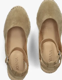 taupe ayana espadrilles yu669