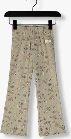 taupe baje studio flared broek luzia