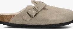 taupe birkenstock instappers boston w