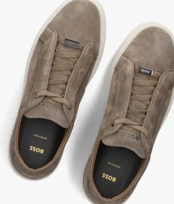 taupe boss lage sneakers gary tenn