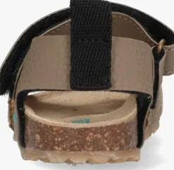 taupe bunniesjr platte sandalen bodijn beach