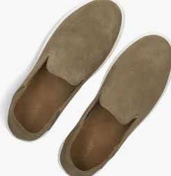 taupe clay loafers shn2311