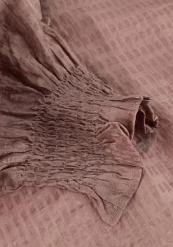 taupe co'couture blouses charliecc frill ss shirt