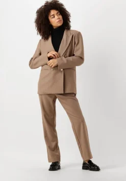 taupe co'couture pantalon aniston sigaret long pant