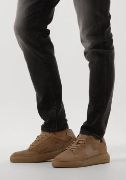 taupe cycleur de luxe lage sneakers gravity