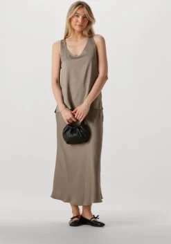 taupe drykorn top aminah