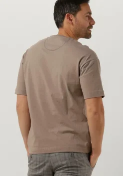 taupe drykorn t-shirt tommy 522090