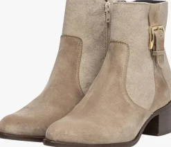 taupe floris van bommel enkelboots sfw-50065 evi