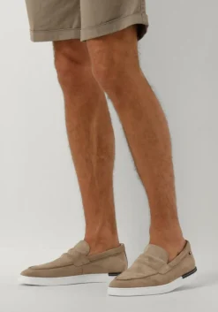 taupe floris van bommel loafers sfm-40025