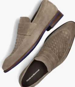 taupe floris van bommel loafers sfm-40032