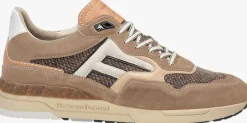 taupe floris van bommel lage sneakers sfm-10153 de runner