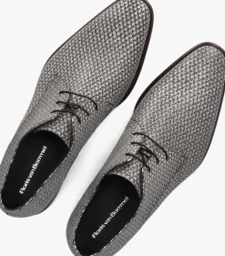 taupe floris van bommel nette schoenen sfm-30314